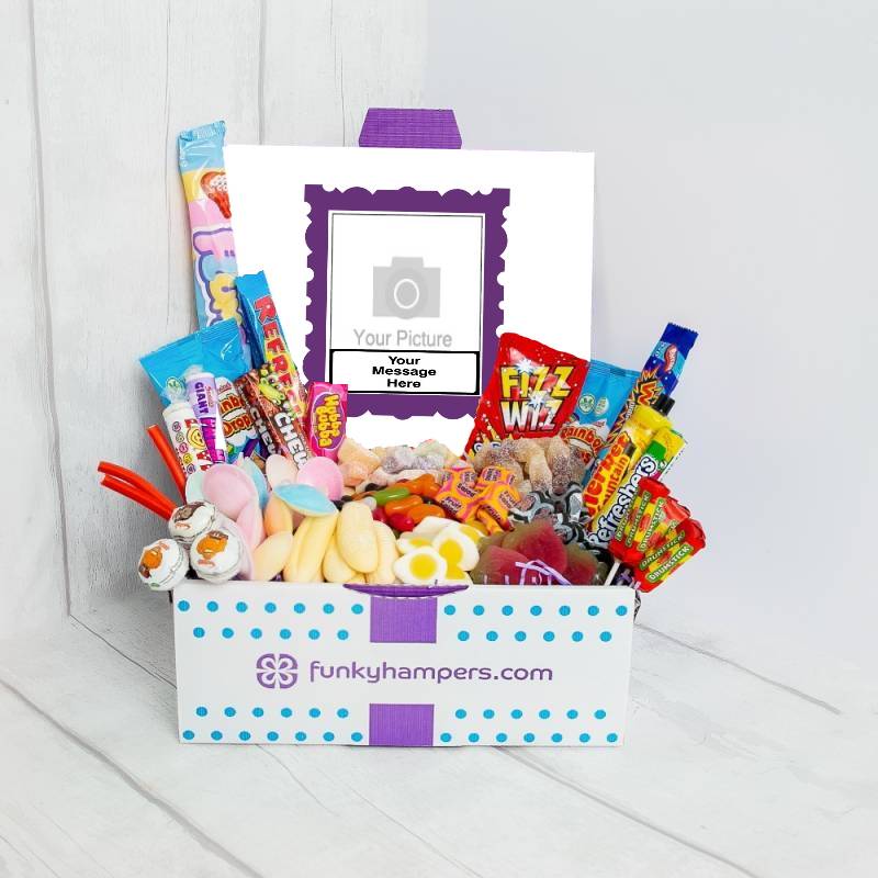 Personalised Deluxe PicBox Sweet Hamper